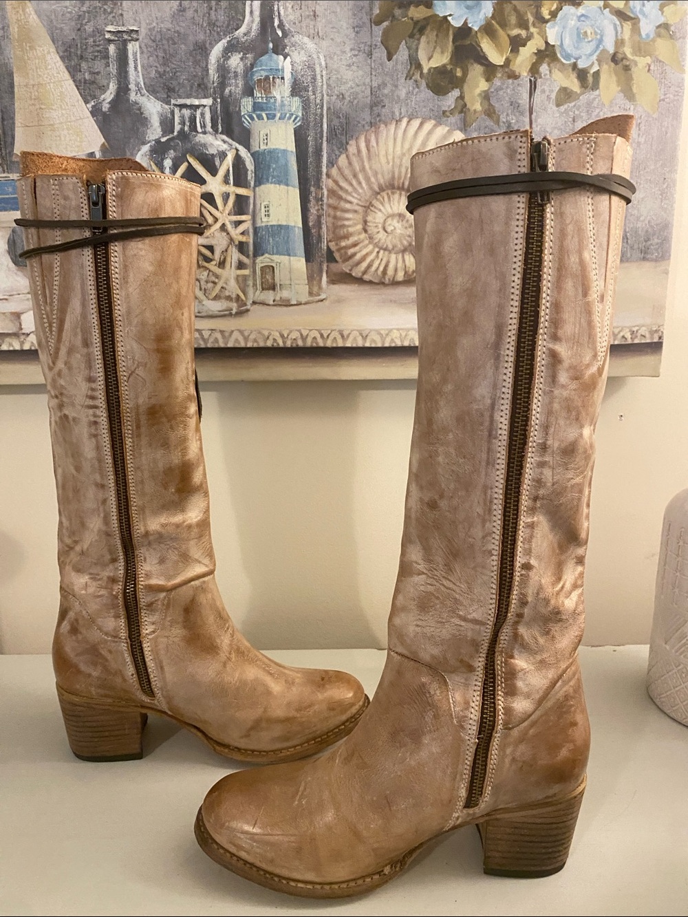 Excellent Freebird Chapelle Taupe Multi | Size 9 - Picture 6 of 11